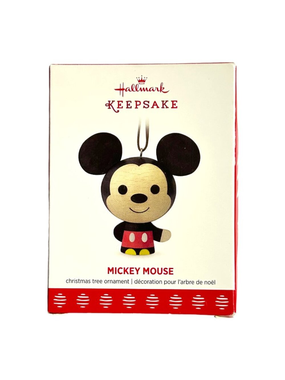 Hallmark Keepsake 2017 Mickey Mouse Disney Christmas Tree Ornament By Jake Angel